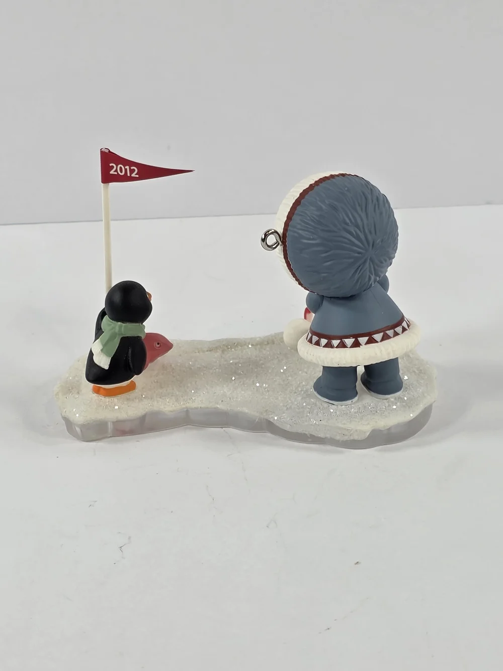 Hallmark Keepsake Frosty Friends 2012 Blue and White Holiday Ornament